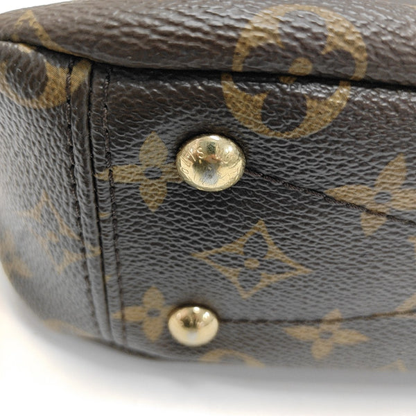PALLAS BB Monogram Coated Canvas Brown