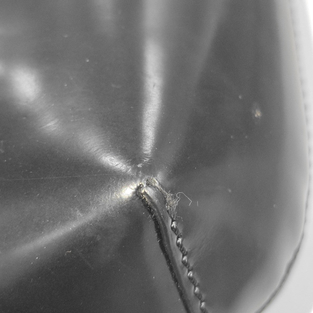 Leather Shoulder Bag Black