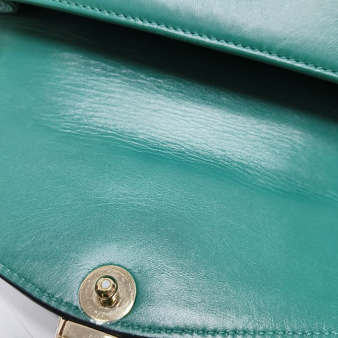 SERPENTI FOREVER Small Calfskin Green