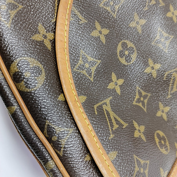 TULUM GM Monogram Coated Canvas Brown