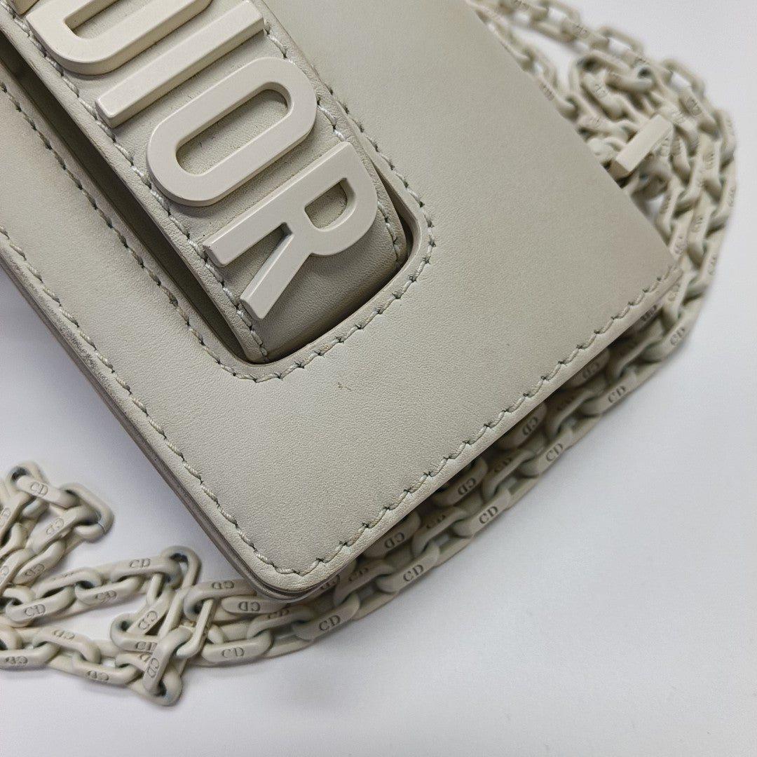 J'adior Calfskin White