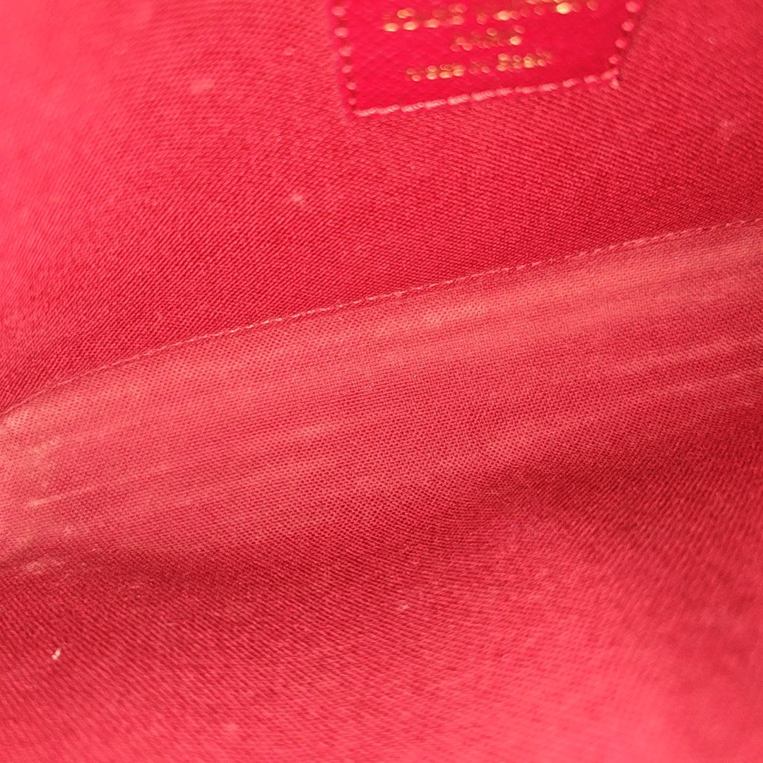 FÉLICIE Monogram Coated Canvas Brown