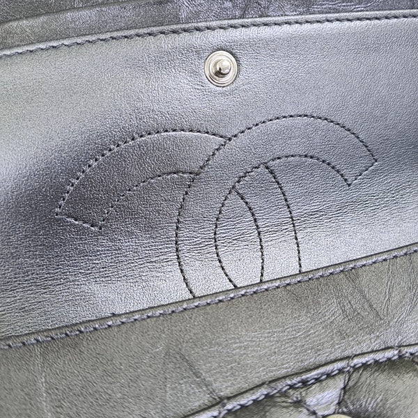 2.55 225 (small) Quilted Calfskin Gray