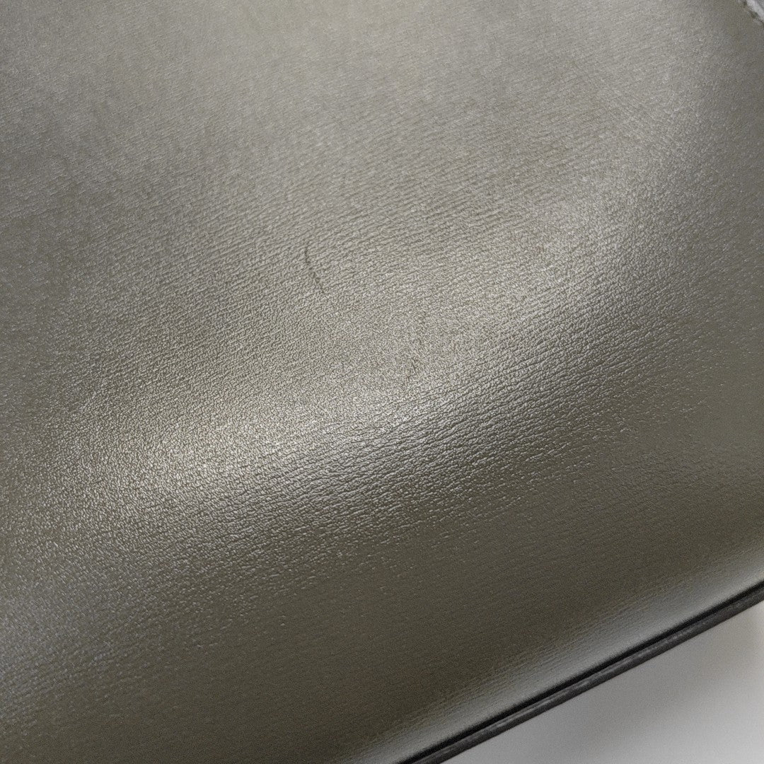 MANHATTAN Small Calfskin Green