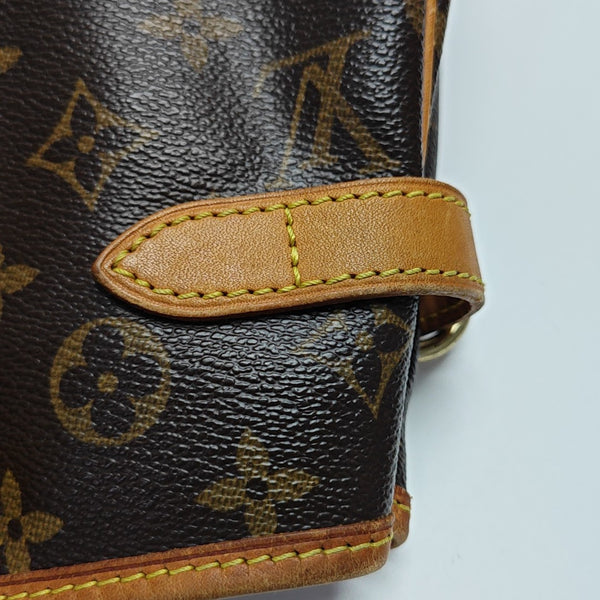 BATIGNOLLES GM Monogram Coated Canvas Brown