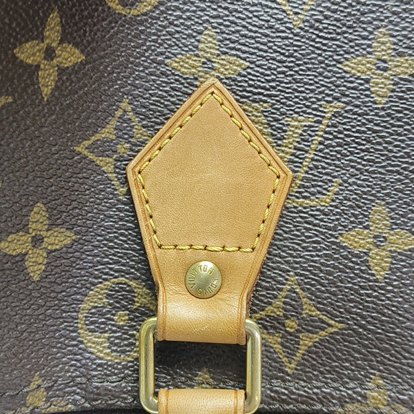 SPEEDY 30 Monogram Coated Canvas Brown