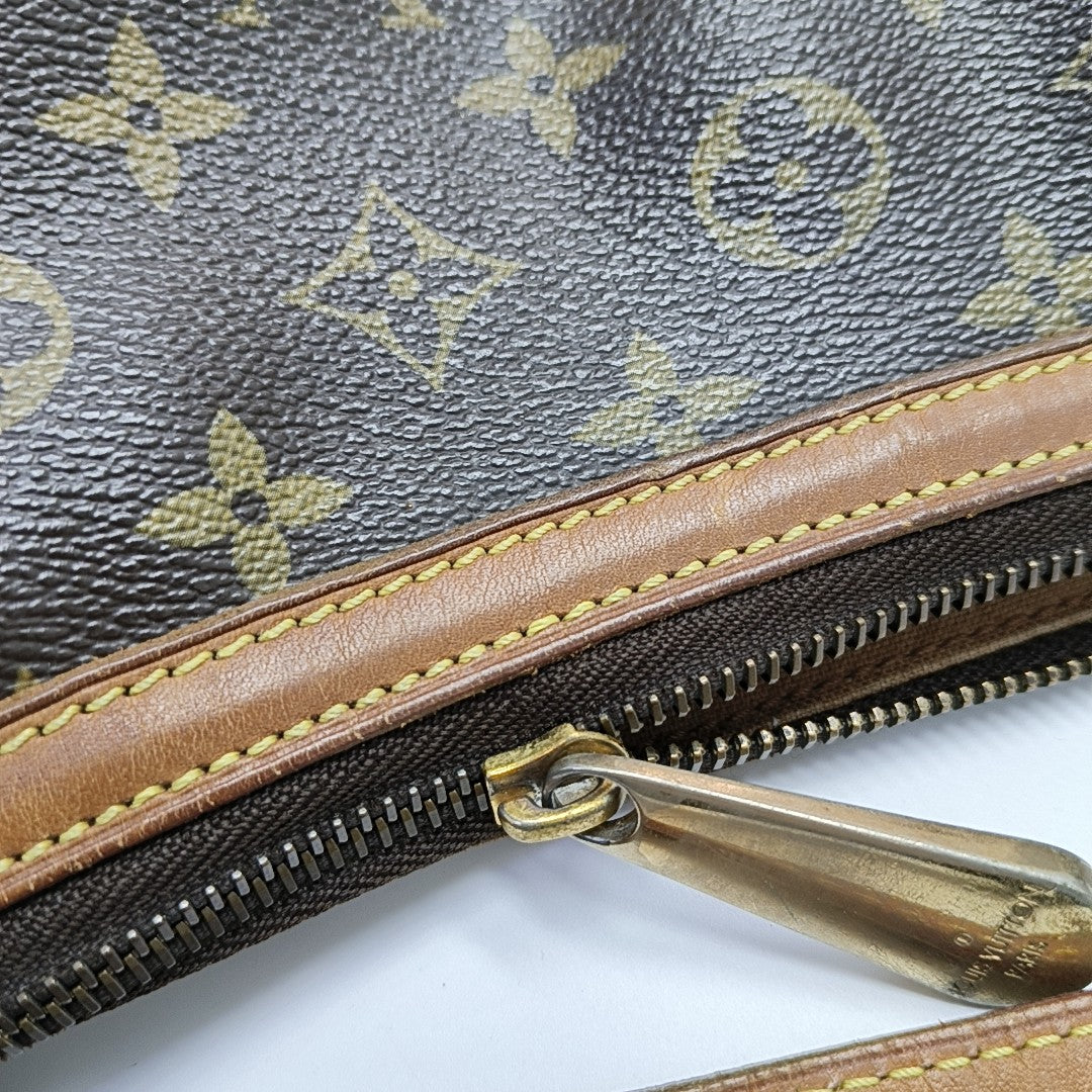TULUM GM Monogram Coated Canvas Brown