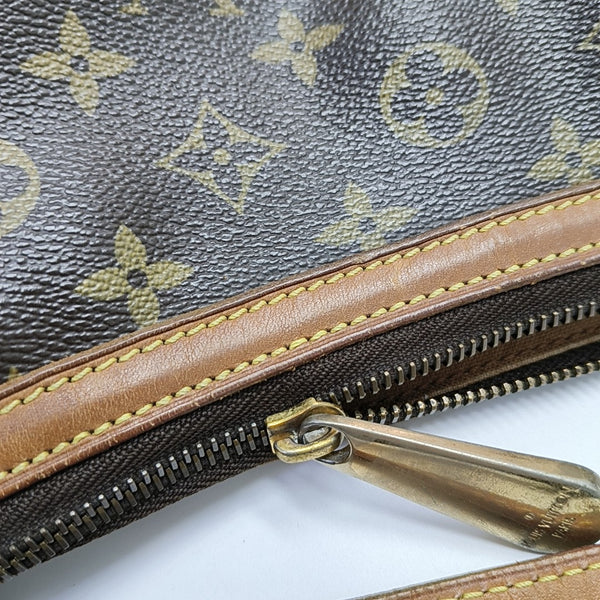 TULUM GM Monogram Coated Canvas Brown