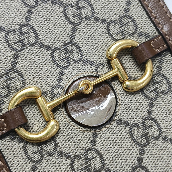 Horsebit 1955 Mini Coated Canvas Beige