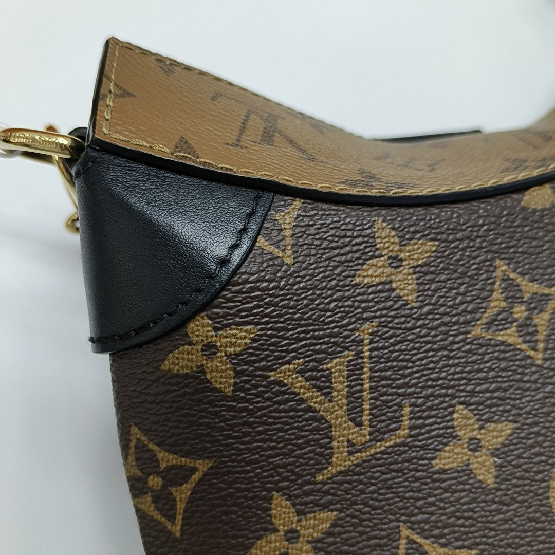 TWINNY Monogram Coated Canvas Brown