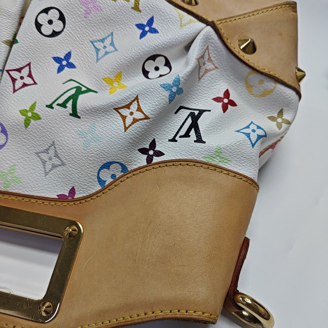 LV × TM JUDY MM Monogram Coated Canvas White