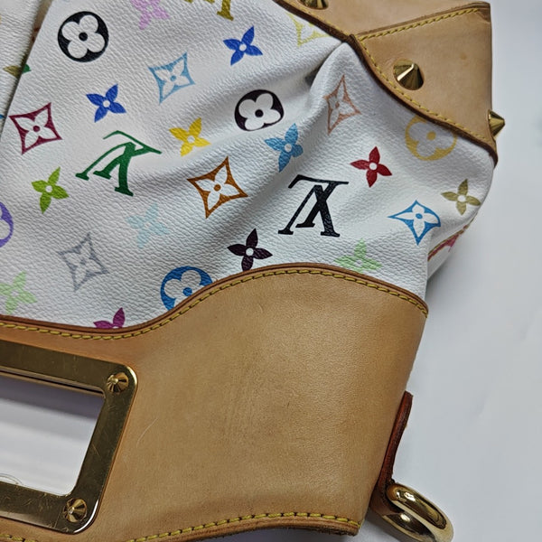 LV × TM JUDY MM Monogram Coated Canvas White