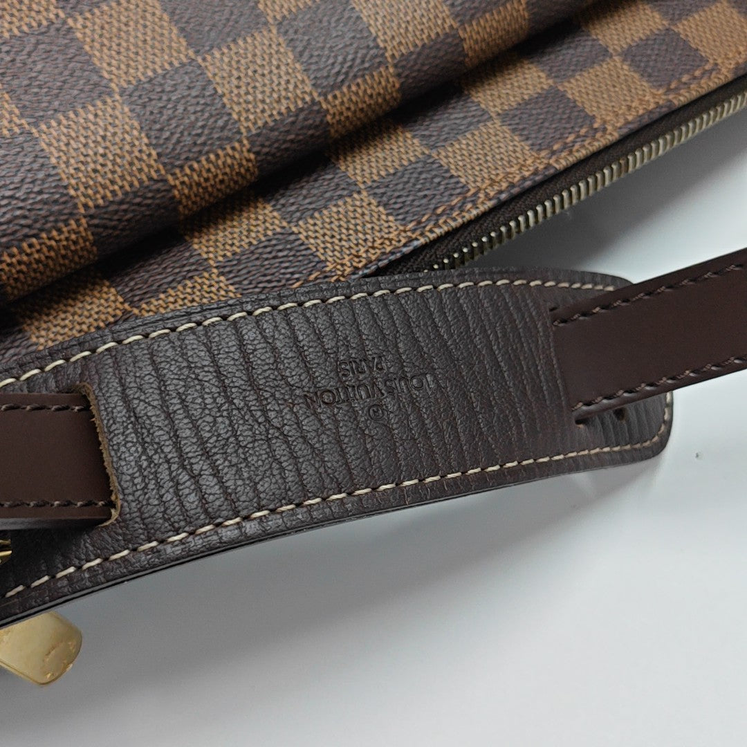 RAVELLO GM Damier Ebene Coated Canvas Brown