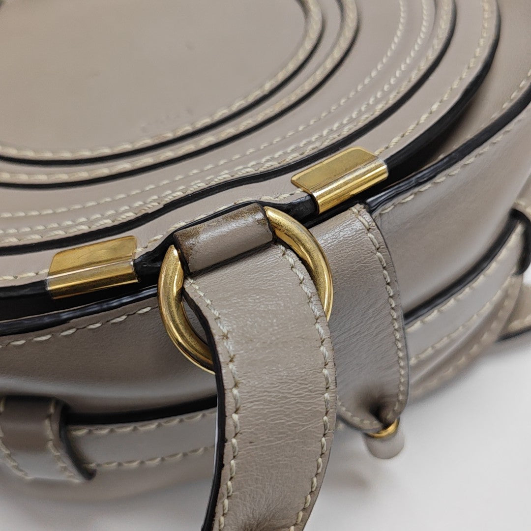 Marcie Mini Calfskin Gray