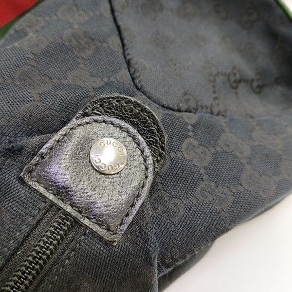 Monogram Canvas Top Handle Bag Black