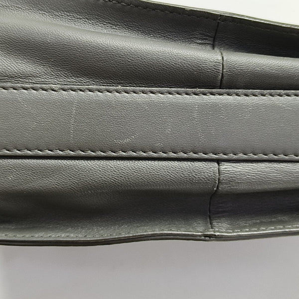 Calfskin Shoulder Bag Gray