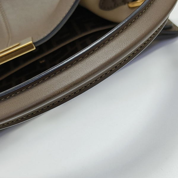 Peekaboo Medium Calfskin Brown