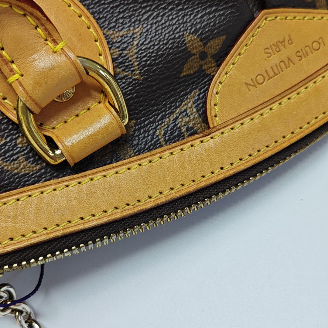 TIVOLI PM Monogram Coated Canvas Brown