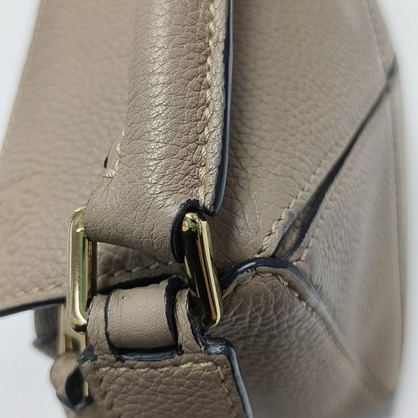 Puzzle Mini Calfskin Gray