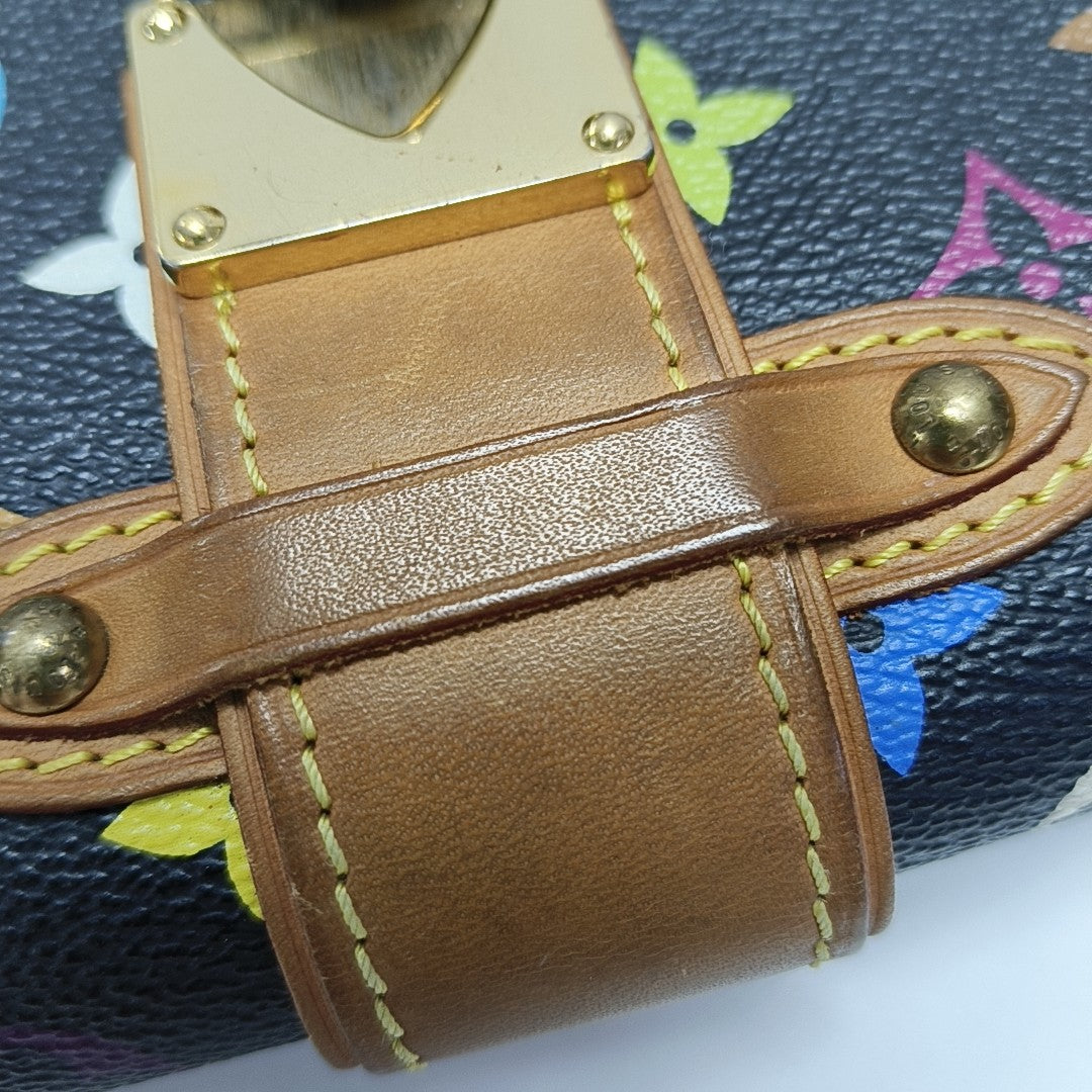LV × TM SHIRLEY Monogram Coated Canvas Black