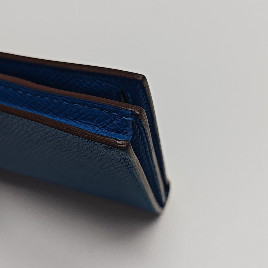 Bearn Medium Epsom Blue Wallet