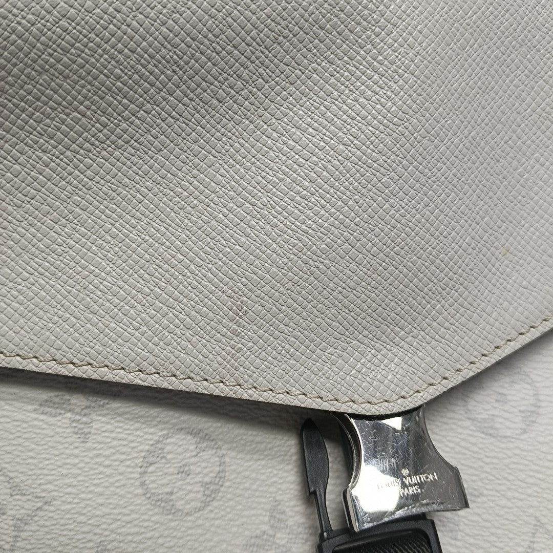 OUTDOOR Monogram Coated Canvas White