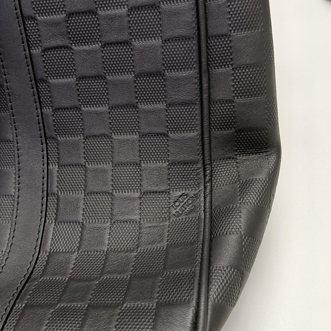 TADAO PM Damier Graphite Calfskin Black