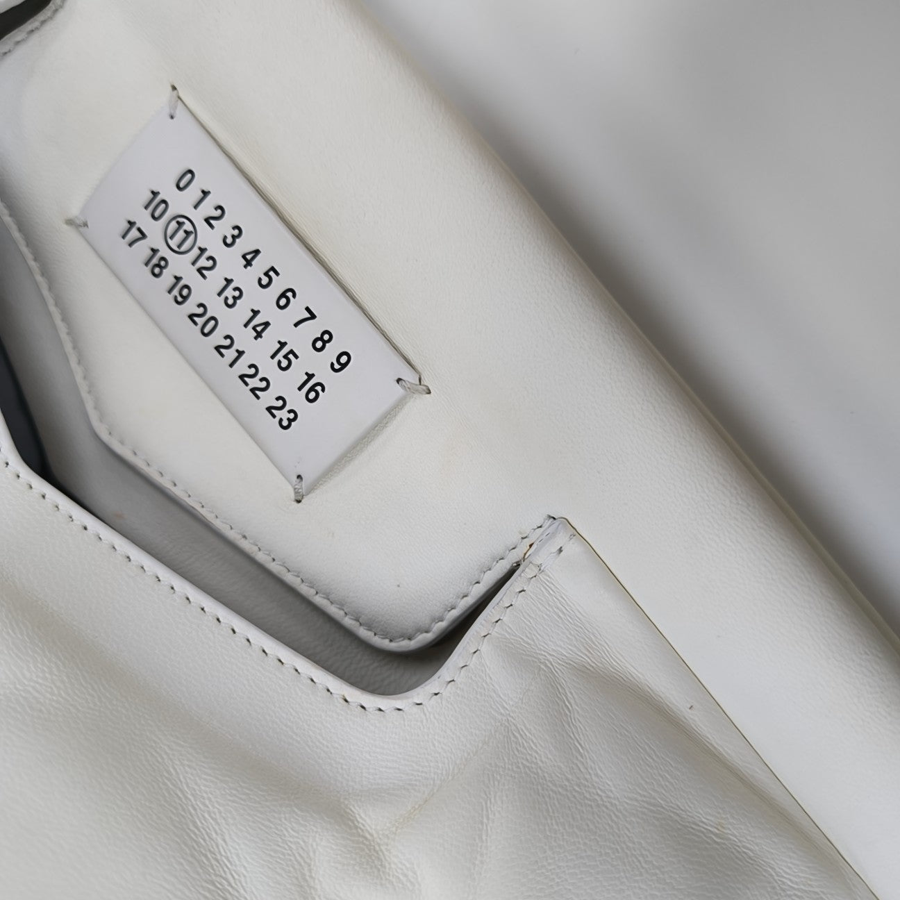Lambskin Shoulder Bag White