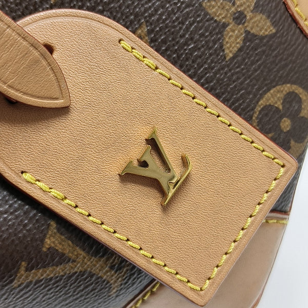 NOÉ Mini Monogram Coated Canvas Brown