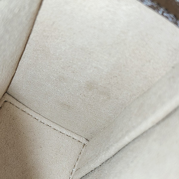 Horsebit 1955 Mini Monogram Coated Canvas Beige