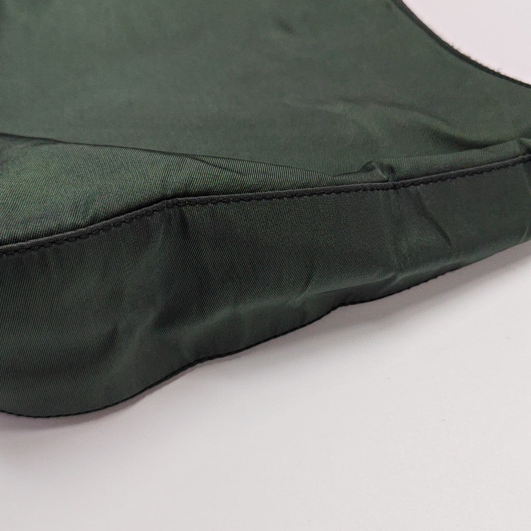 Nylon Shoulder Bag Green