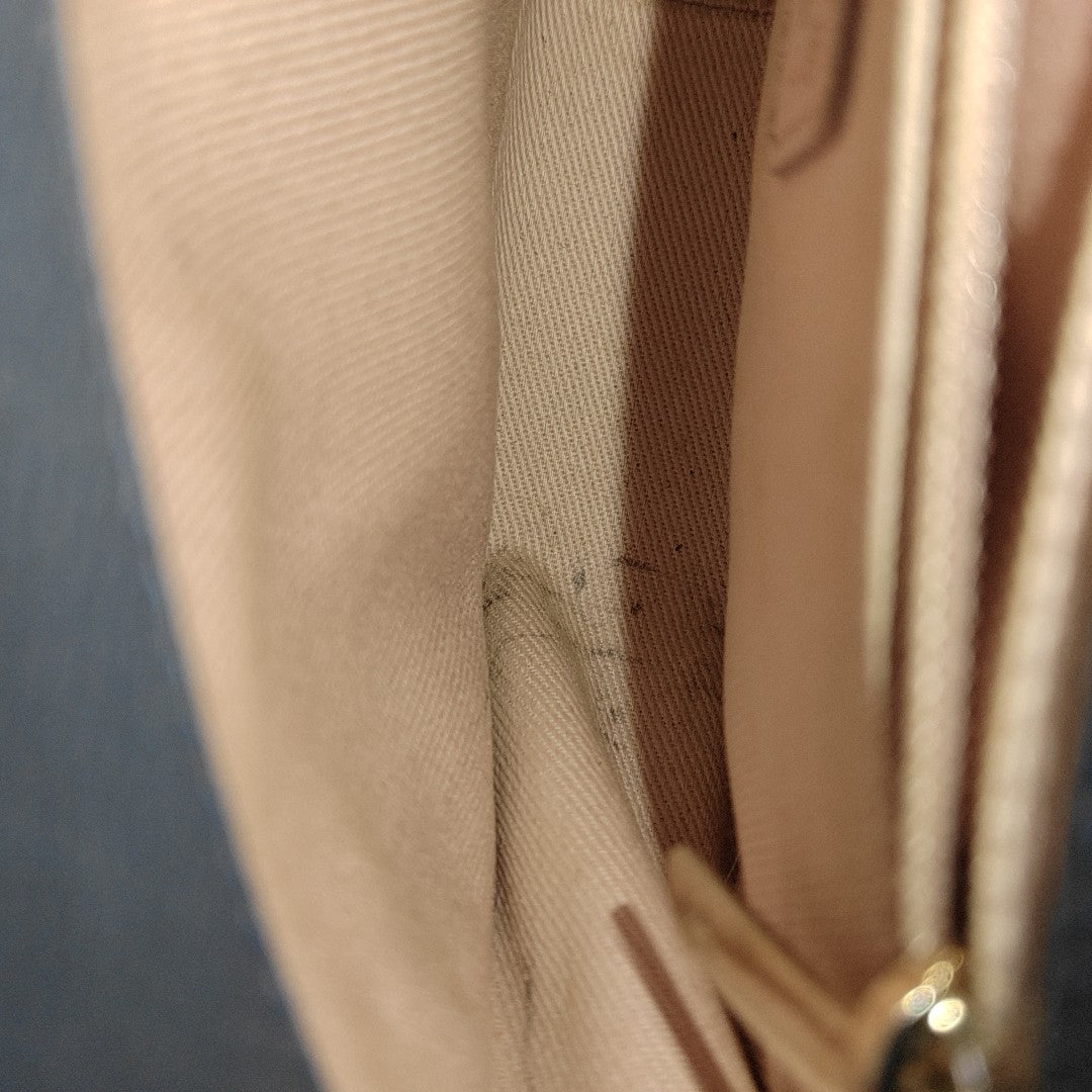 THREAD AROUND Quilted Grained Calfskin Blue