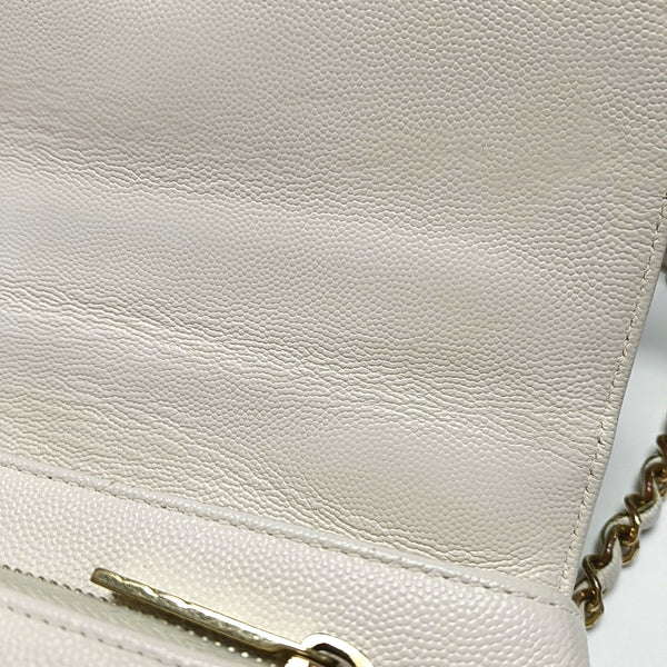 Grained Calfskin White