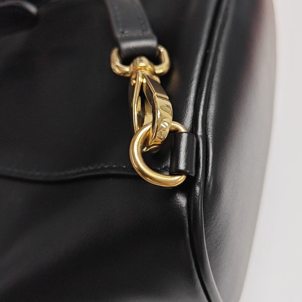 Calfskin Backpack Mini Black