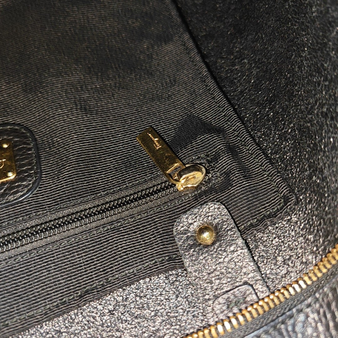 Calfskin Tote Bag Black