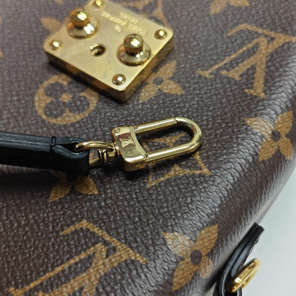 CAMERA BOX Monogram Coated Canvas Brown
