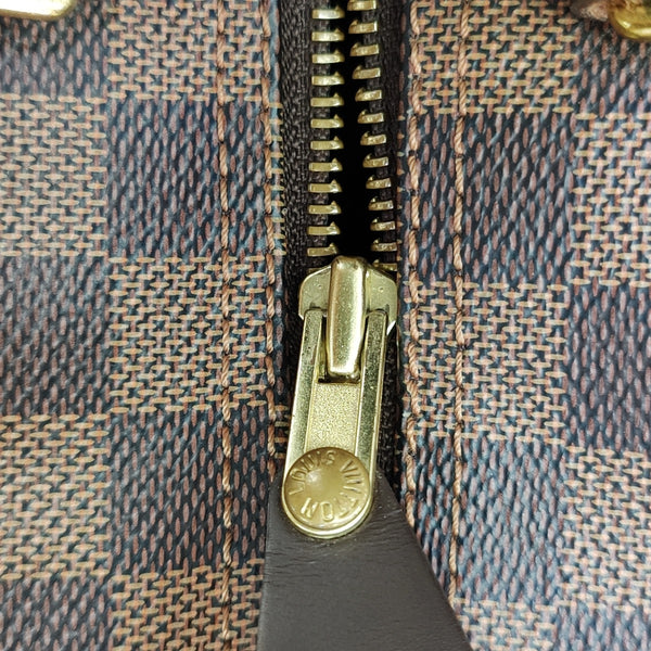 SPEEDY 25 Damier Ebene Coated Canvas Brown
