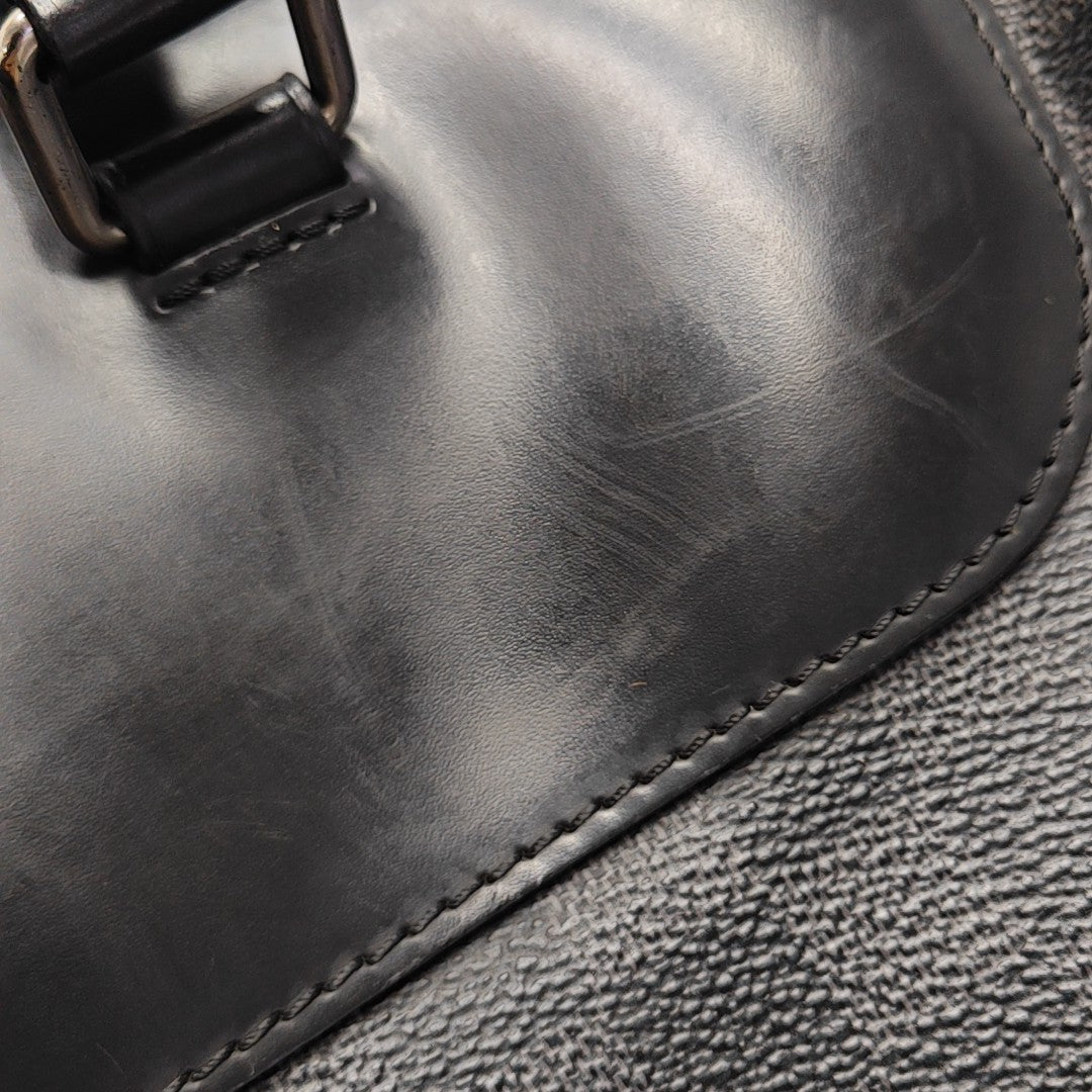 PORTE-DOCUMENTS Damier Graphite Coated Canvas Black
