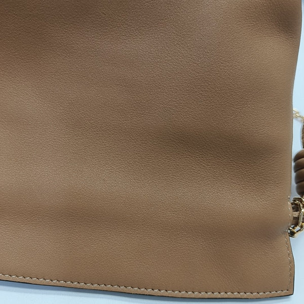 Authenticated pre-owned  Flamenco Super Mini Calfskin Brown - Shoulder Bag at Looply