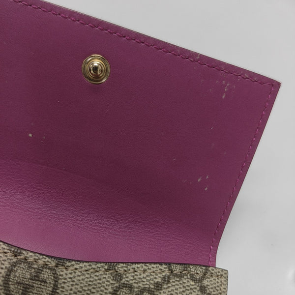 Monogram Coated Canvas Wallet Multicolor