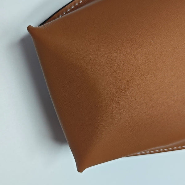 Calfskin Crossbody Bag Brown