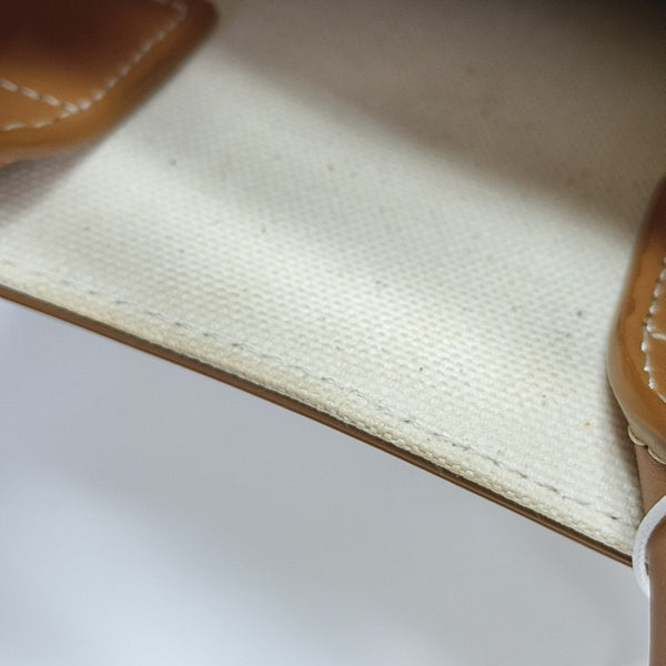 CABAS CELINE Mini Canvas White