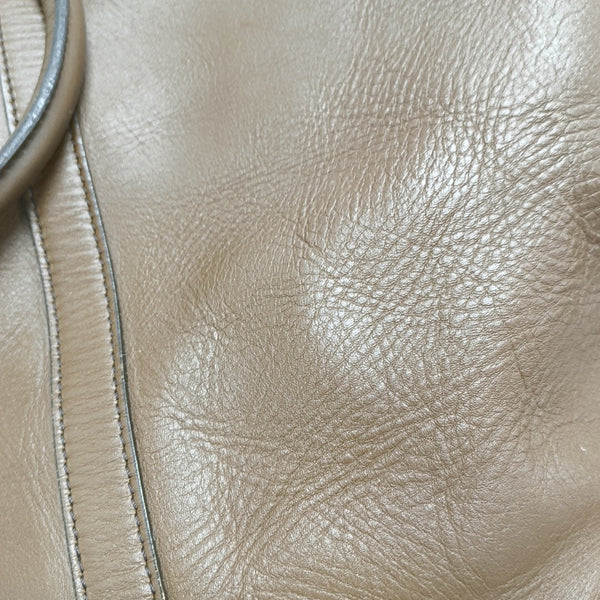 Calfskin Tote Bag Brown