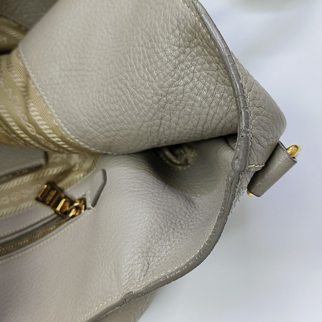 Bibliothèque Calfskin Gray