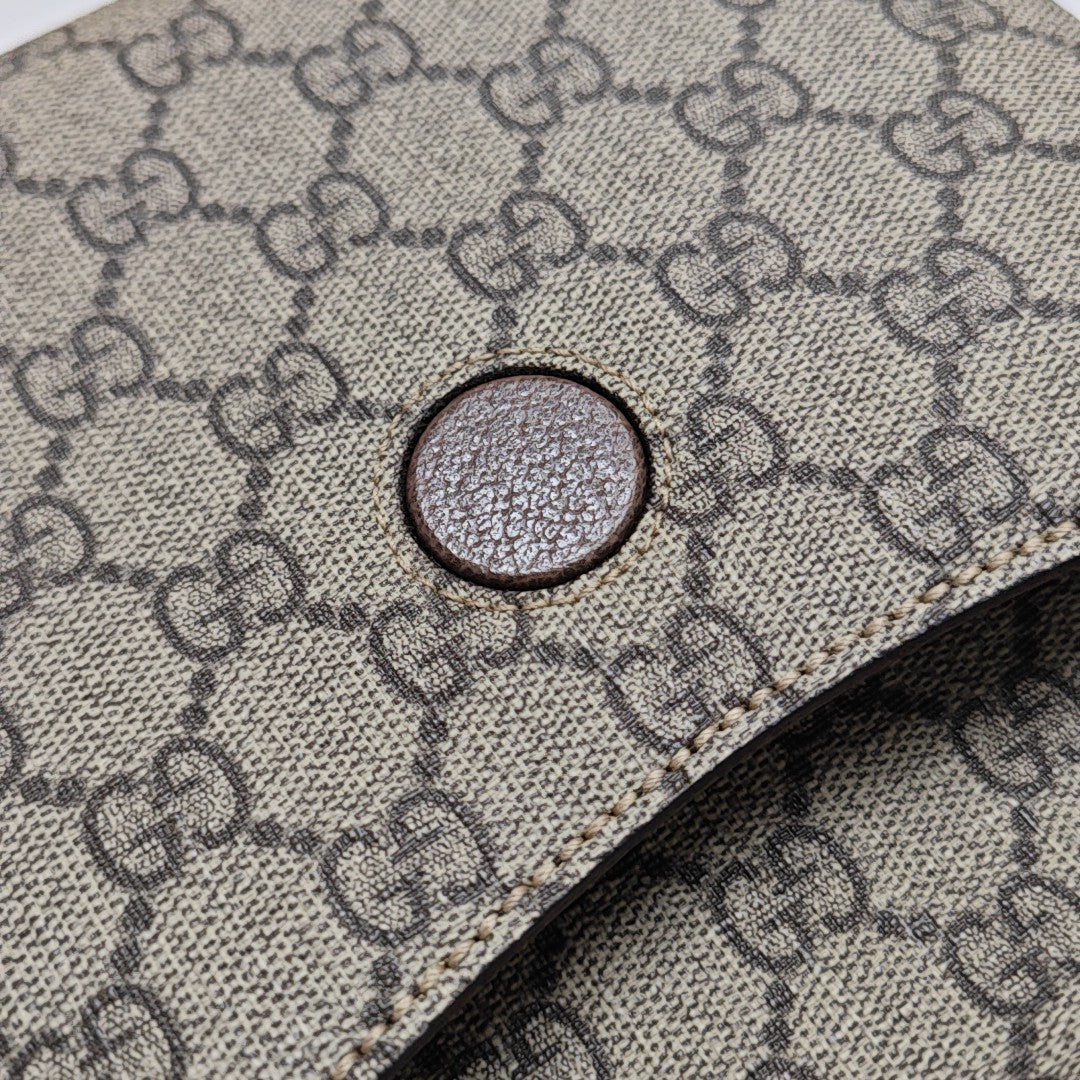 Neo Vintage Small Monogram Coated Canvas Beige