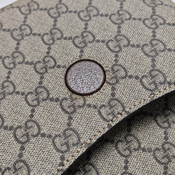 Neo Vintage Small Monogram Coated Canvas Beige