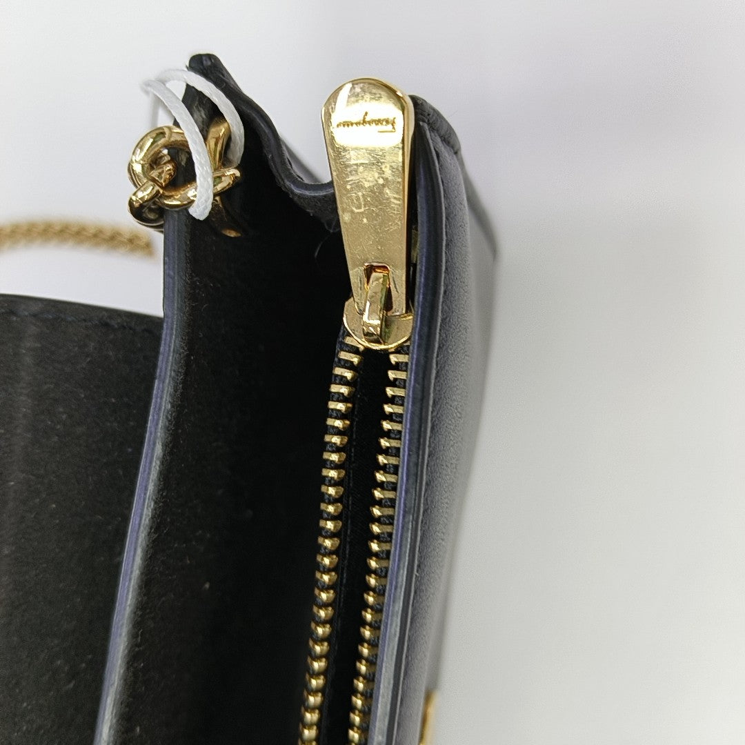 Ferragamo Studio Mini Calfskin Black