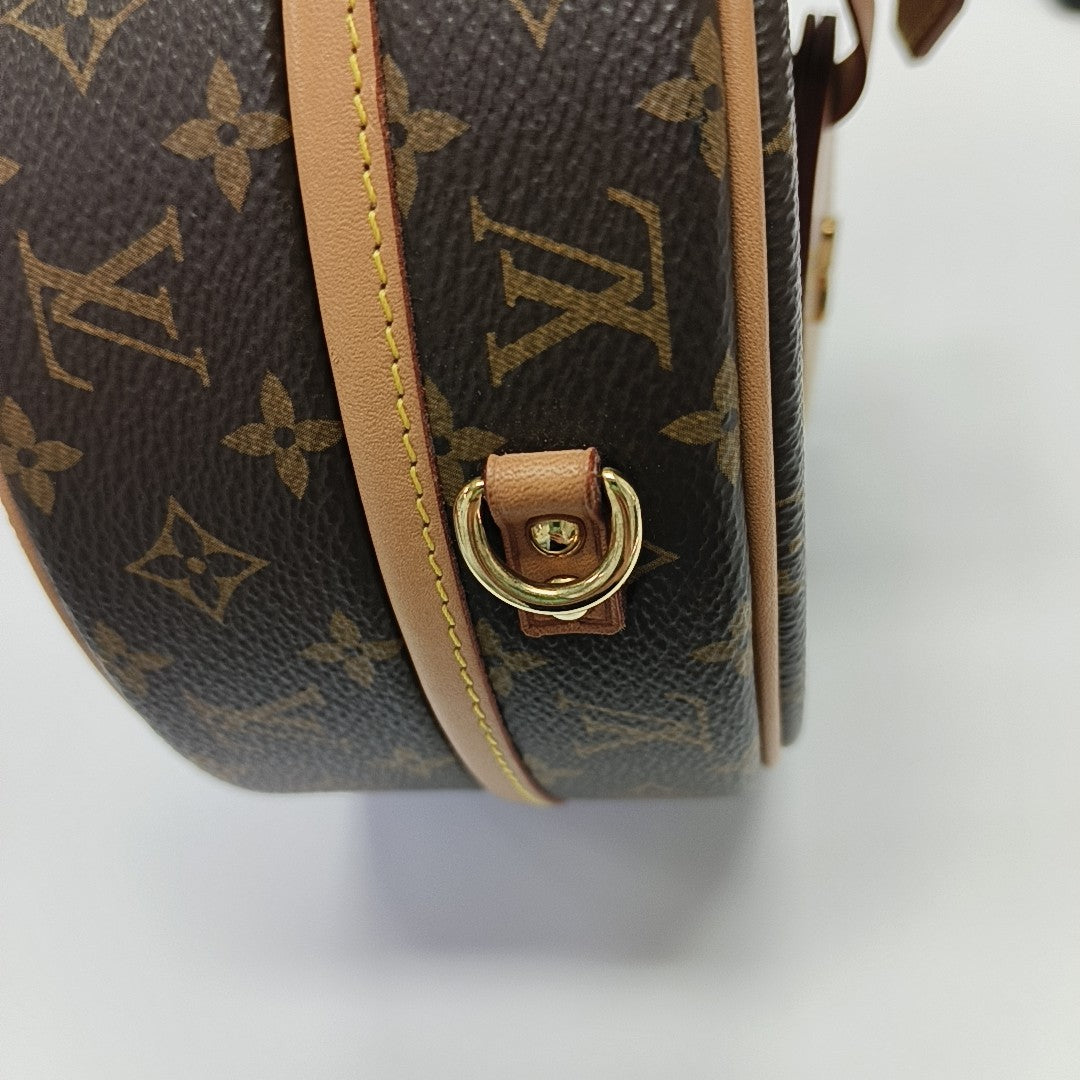 BOITE CHAPEAU PM Monogram Coated Canvas Brown