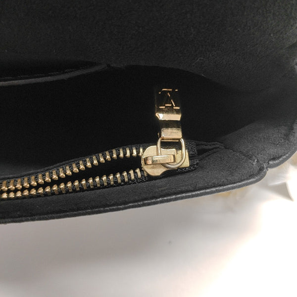 IVY Monogram Calfskin Black