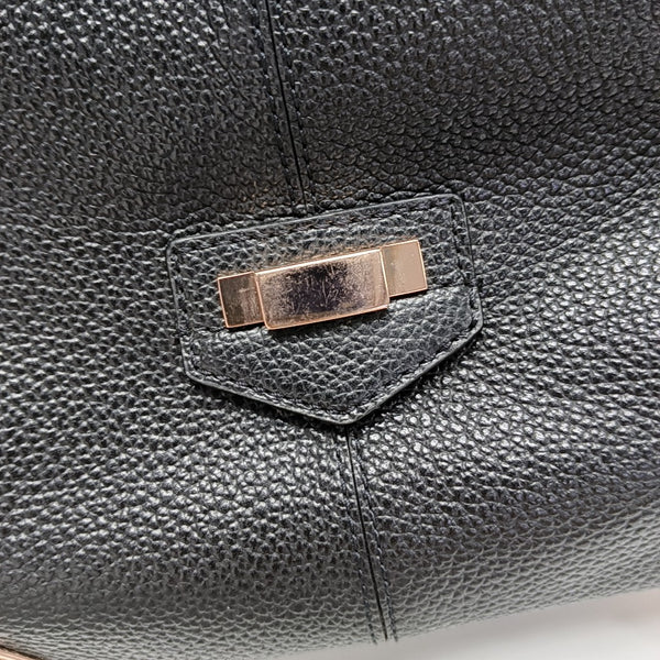 Calfskin Crossbody Bag Black
